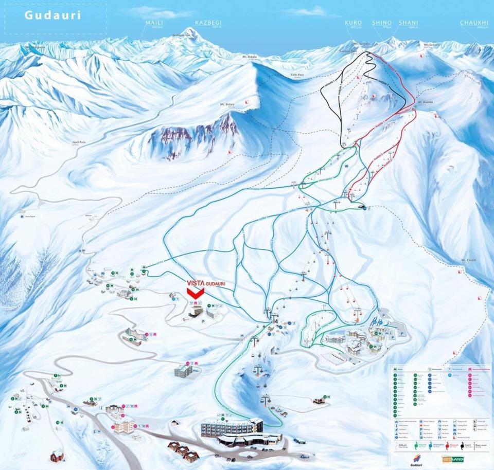 Vista Gudauri- Family, Friends And The Mountains 아파트 외부 사진